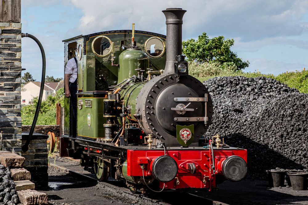 No.2 'Dolgoch' - hauling the 12:20 service all week