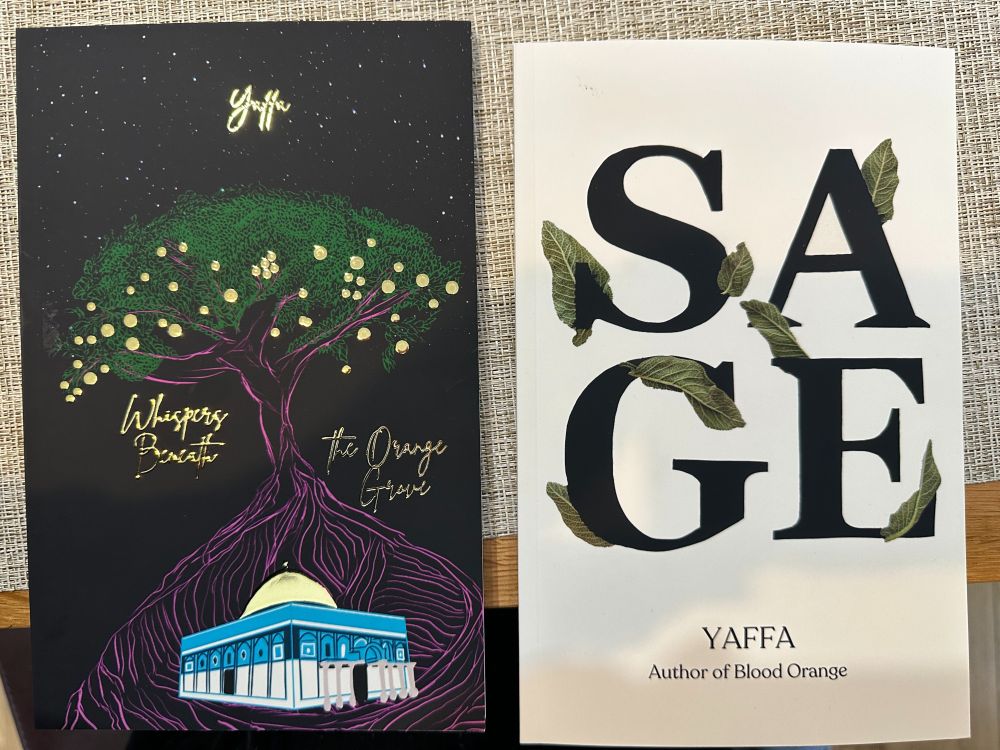 Whispers Beneath the Orange Grove by Yaffa and SAGE by Yaffa, Author of Blood Orange