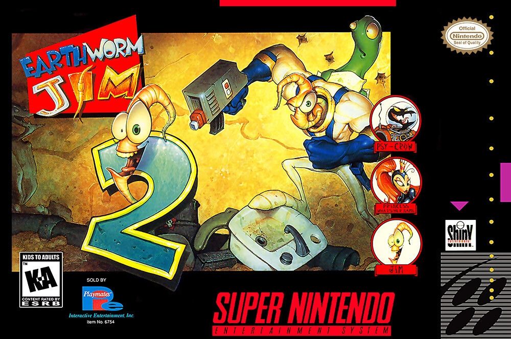 Earthworm Jim 2 for SNES