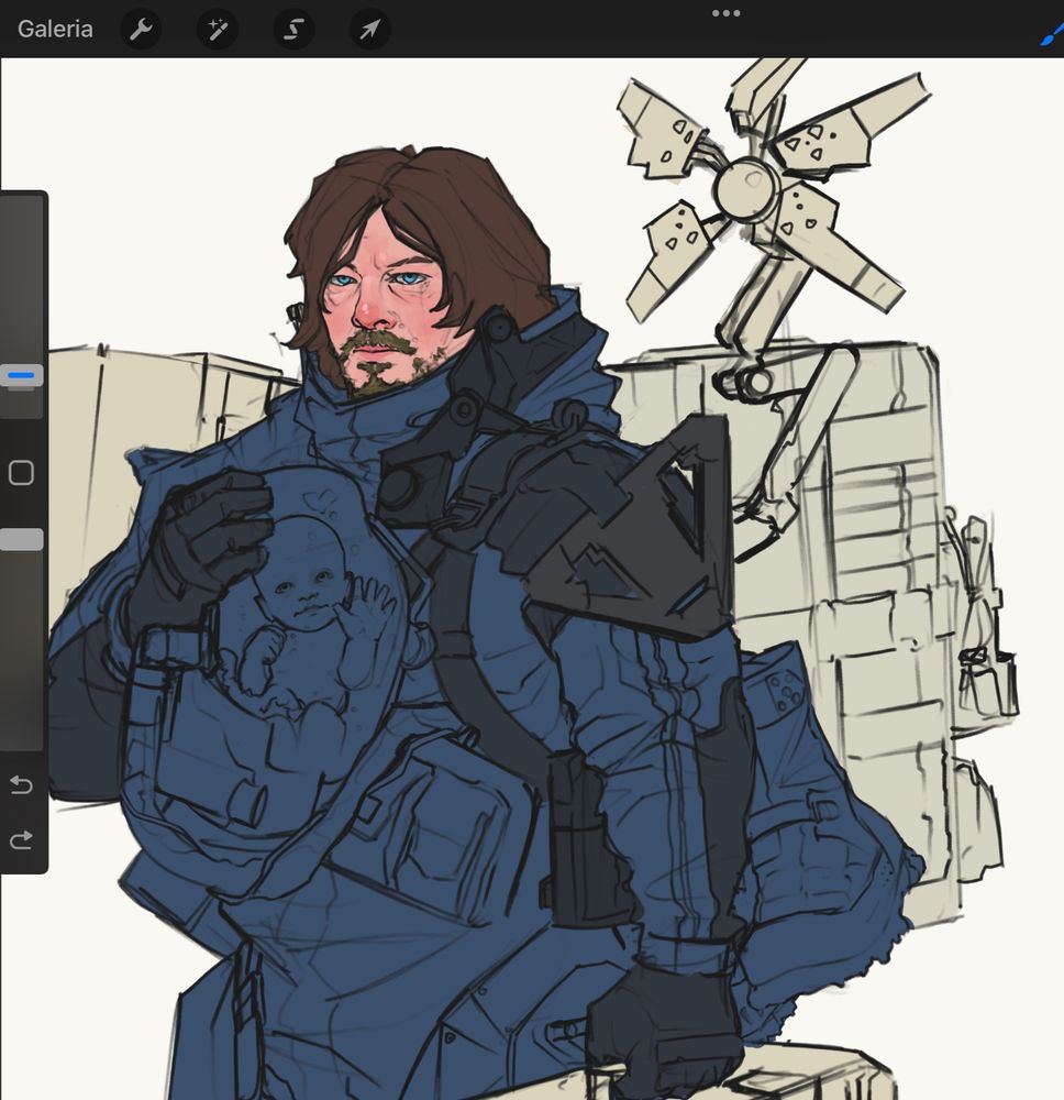 Sam Porter. Protagonista de Death stranding.