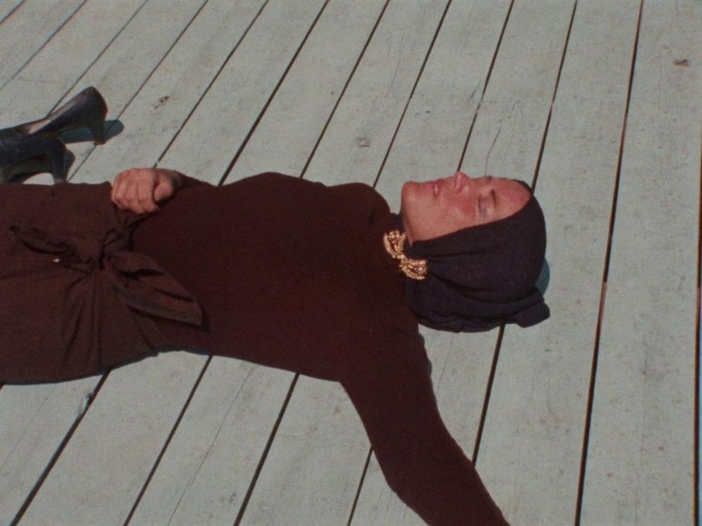 A still from the movie "Grey Gardens"(1975)