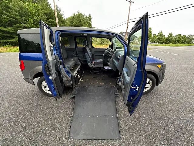 Honda Element Wheelchair Accessible Conversion For Sale - Open Side Doors View