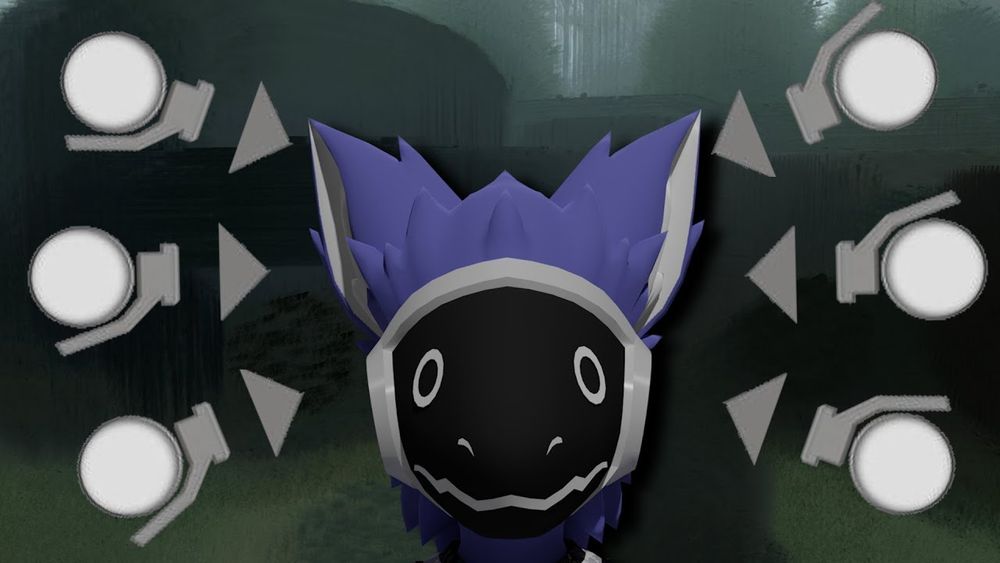 Thousand Yard Stare meme with AKIS the Protogen