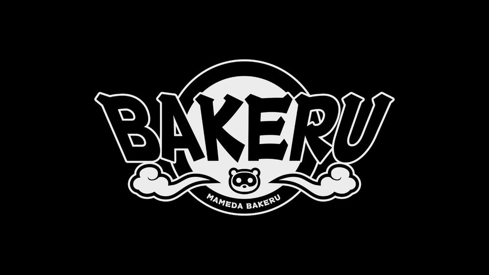 Title screen for "Bakeru"