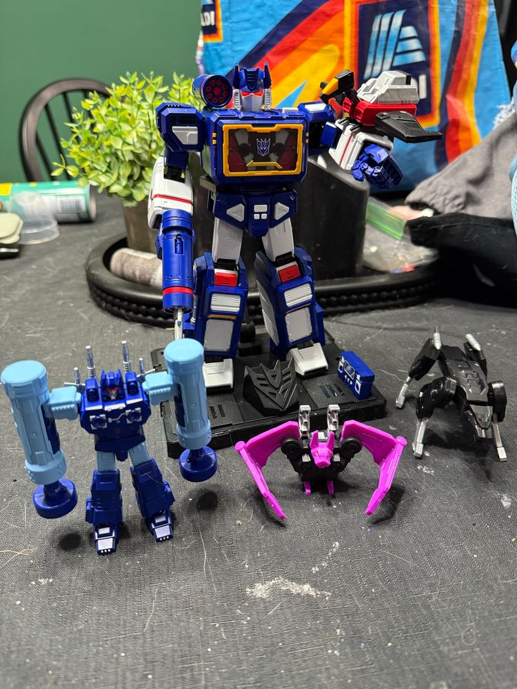 Completed Blokees Action Edition Soundwave