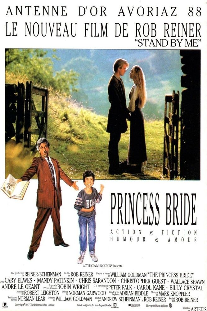 Affiche du film "Princess Bride"