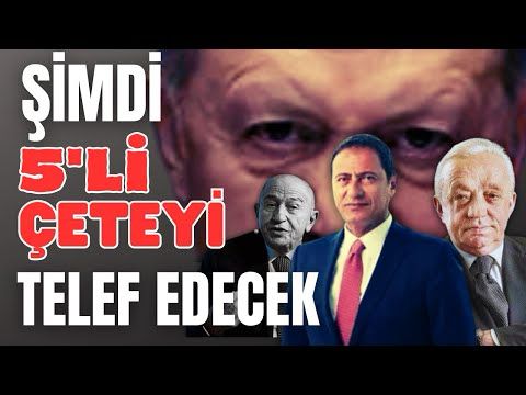Erdoğan, kalemlerini kırdı; 'Beşli Çete'ye operasyonlar geliyor