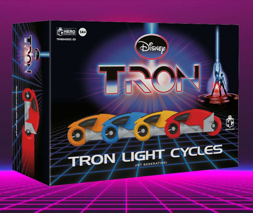 Tron Four-pack Limited Edition Pre Order - Only 250 Available!