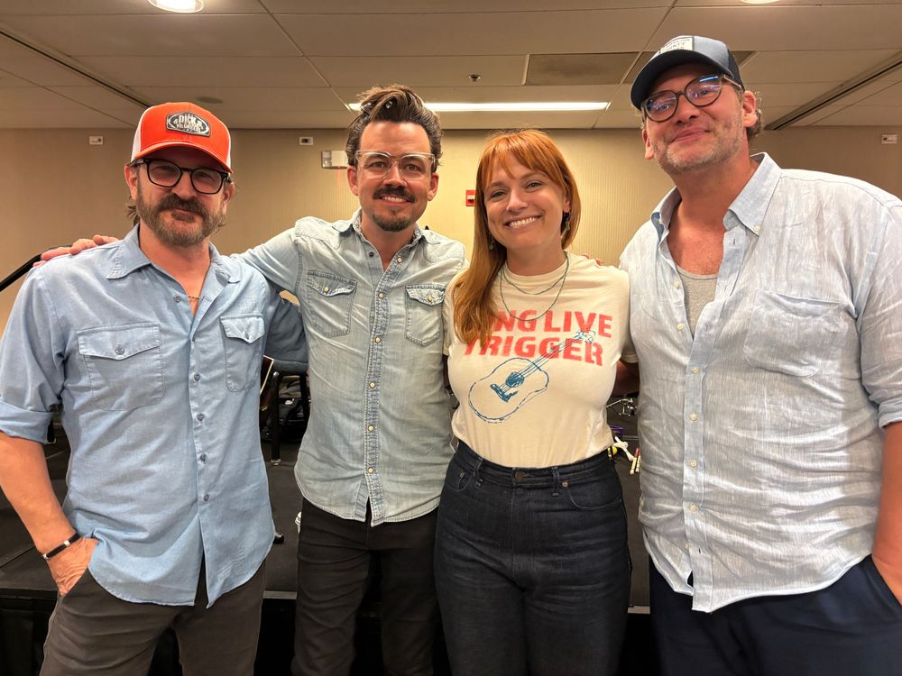Photo of Rich Speight Jr, Billy Moran, Sadie, and Jason Manns