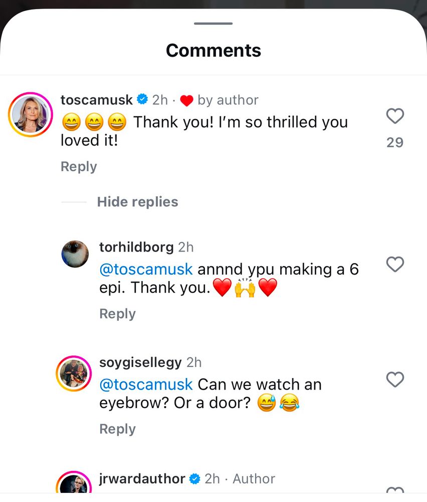 toscamusk 
Thank you! I'm so thrilled you
loved it!