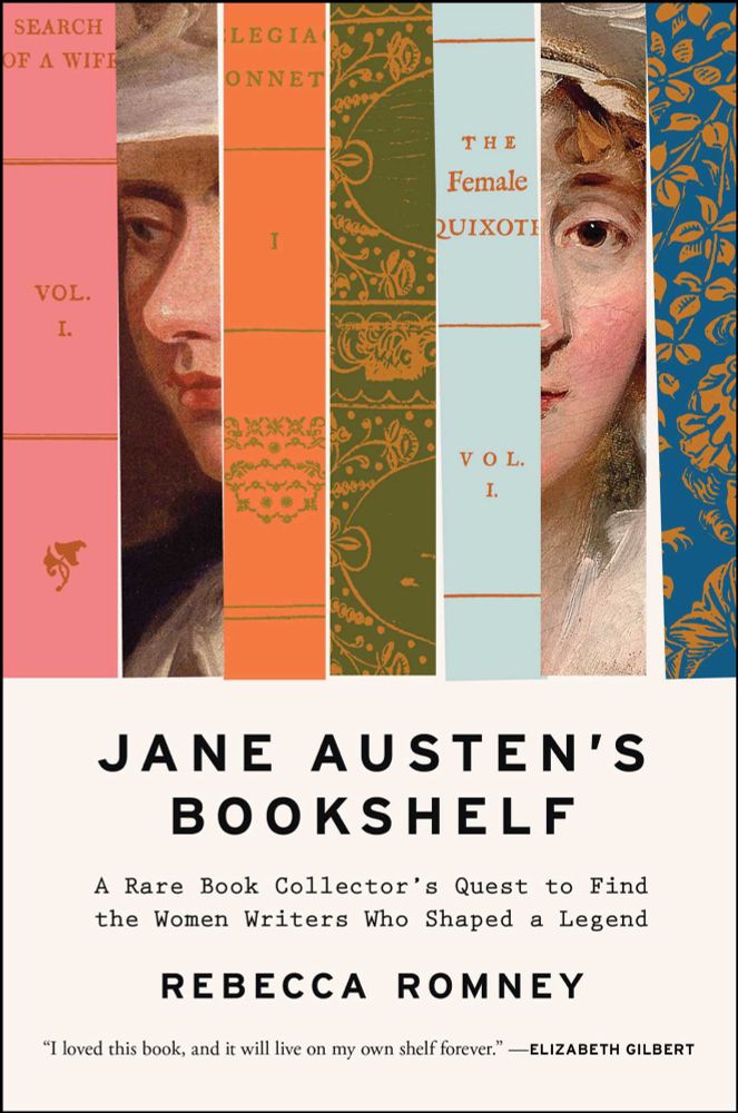 Ebook cover of Jane Austen’s Bookshelf by Rebecca Romney 