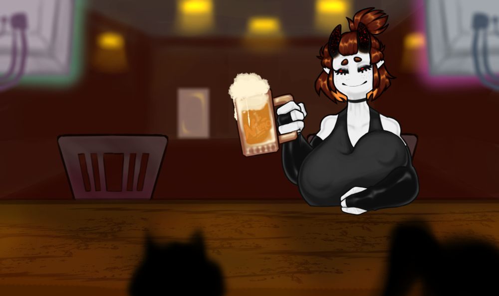 Nimo has had a long lonely night~