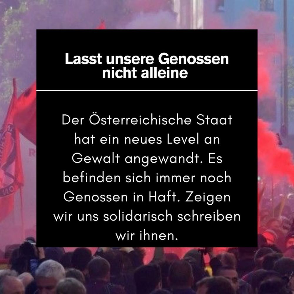 Solidaritätsaufruf als Sharepic