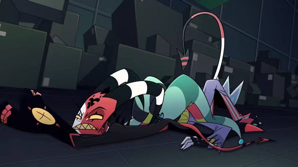 "So, Fizzarolli's face just HAPPENED to land in your ass?"