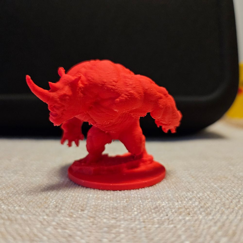 Another close-up of Final Rhino