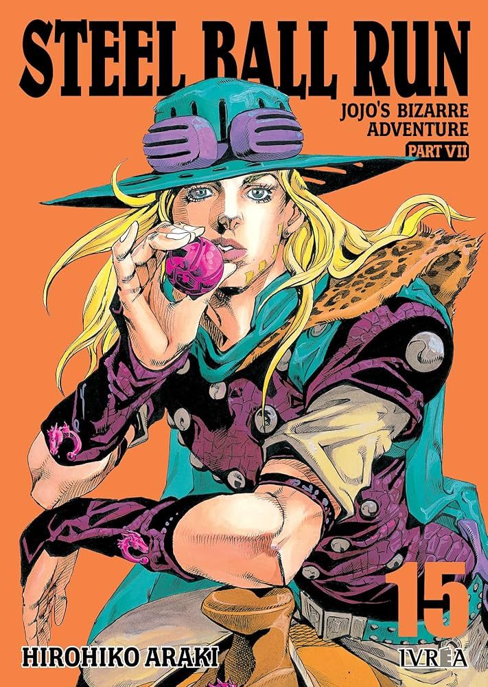 Jojo bizarre adventure steel ball run cover