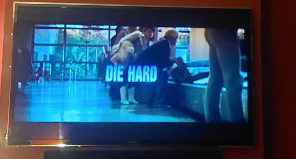 The start of Die Hard, which totally is a Christmas movie.