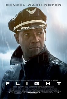 Movie poster for the Denzel Washington movie Flight