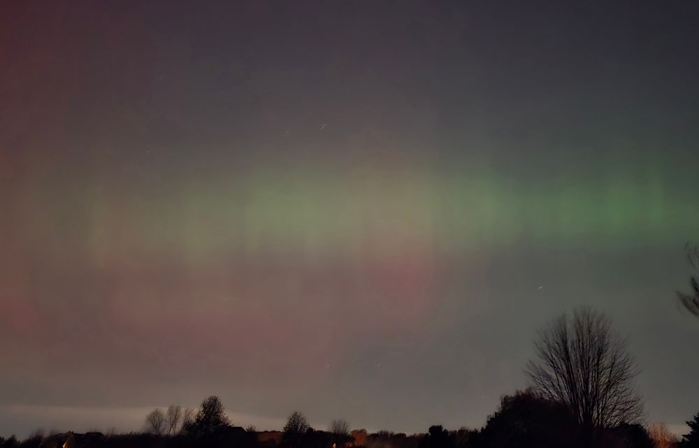 Auroras in the sky