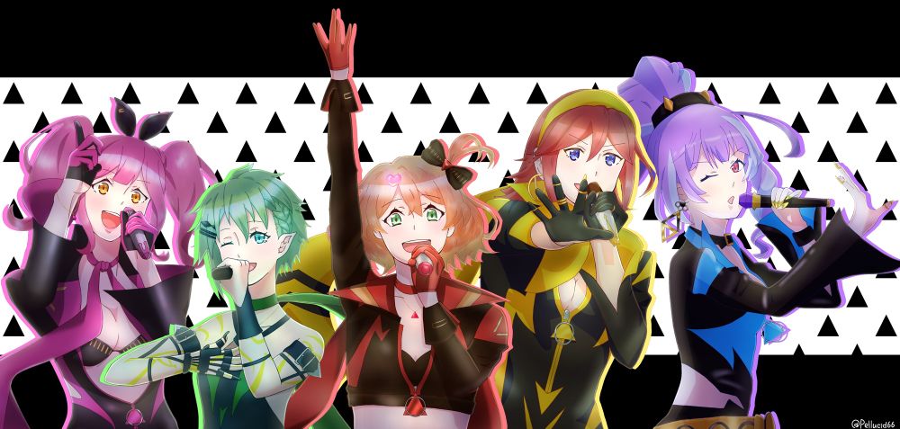 各々の誕生日イラストを集合させたもの。ライデンシャフト衣装がとても好きです。ワルキューレは裏切らない..!!!!!