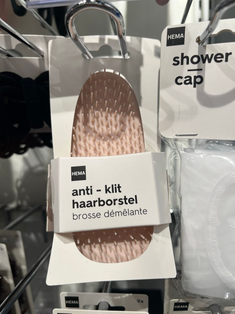 hema Haarbürste mit der bezeichnung „anti klit haarborstel“