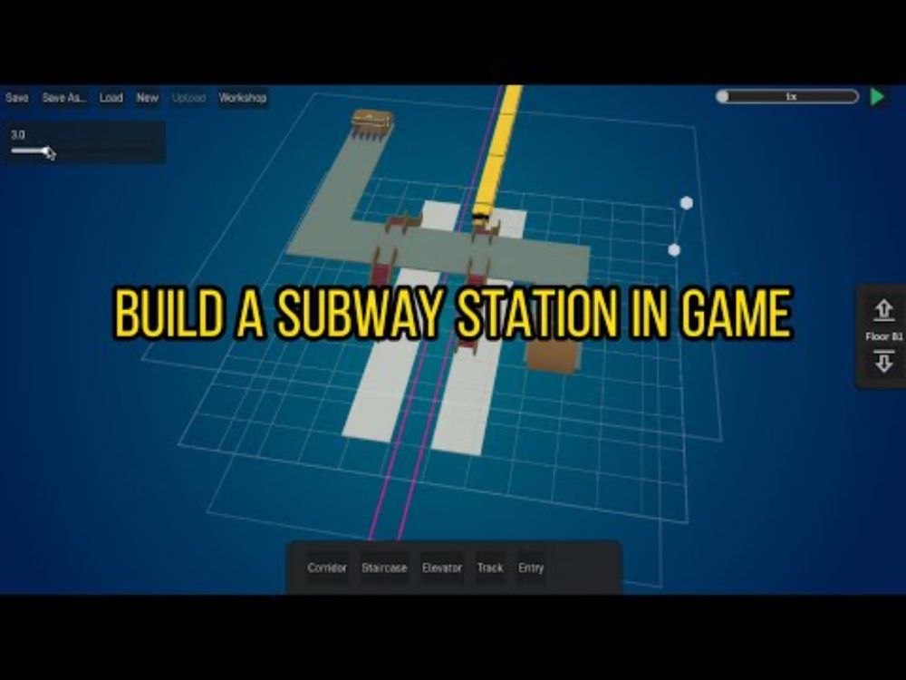 I build a subway station in my game
