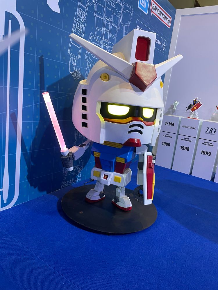 Gunpla kun Bangkok Gundam exhibit 