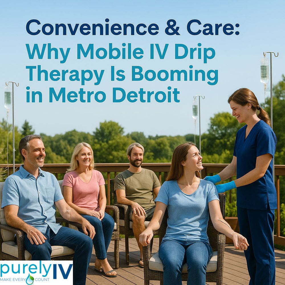 mobile IV drip therapy taking off in Metro Detroit