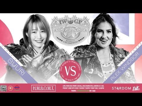 IWGP Women's Championship: Syuri vs Alex Windsor - EVE Riot Grrrls of Wrestling