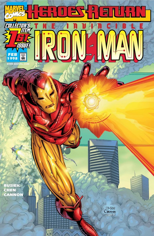 Iron Man (vol 3) #1 by Sean Chen 