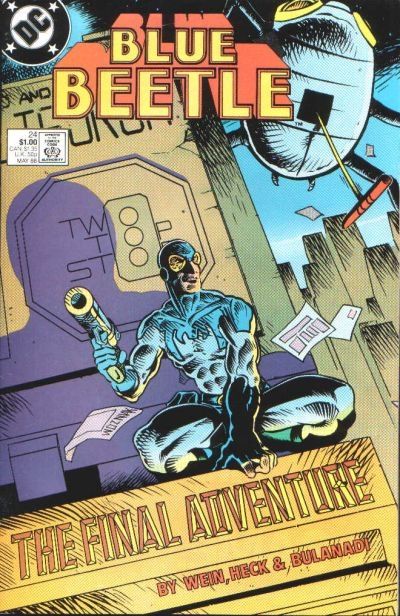 Blue Beetle issue 24, by Chris Wozniak