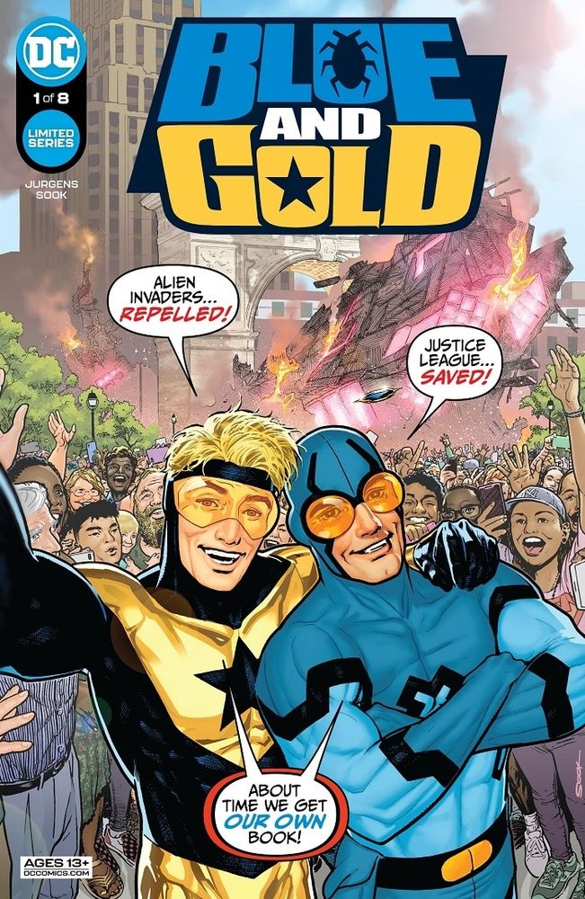 Blue and Gold issue 1, by Ryan Sook
