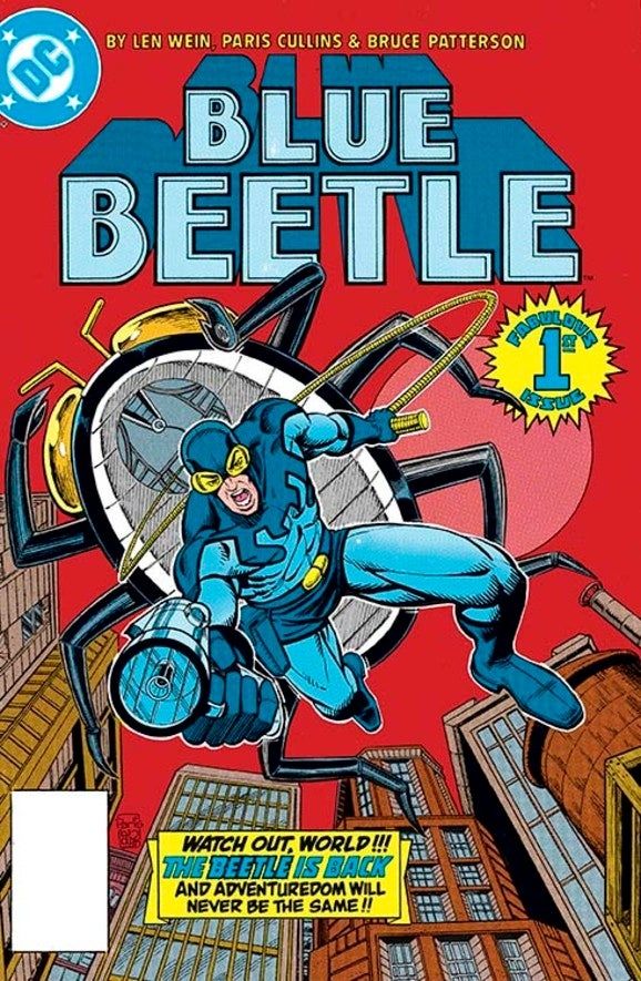 Blue Beetle issue 1, by Paris Cullins 