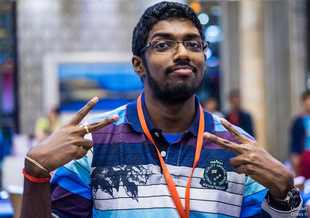 Get to know the "Adhiban Gambit" founder (current Elo: 2555, highest Elo: 2701 in April 2019) https://lichess.org/@/jeffforever/blog/interview-with-the-beast-gm-adhiban-baskaran/YJot3mMs #chess #interview #Adhiban #Baskaran 