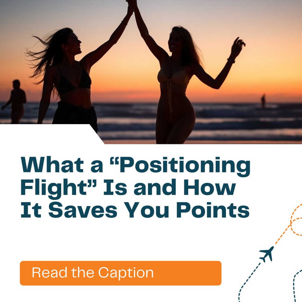 Cannot find a good award flight from your home airport? A positioning flight can open up better options and cost fewer points. #AwardTravelTips #fliteon #SmartConnections