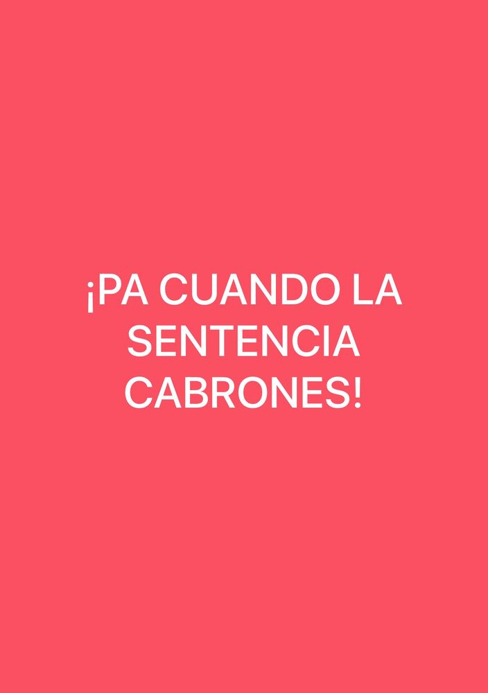 Sentencia 