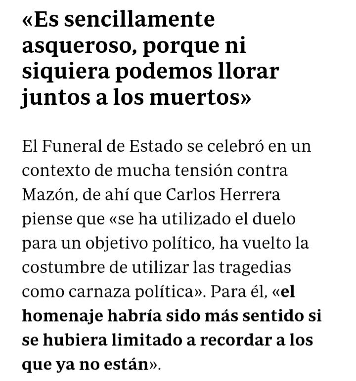 Homenaje más sentido