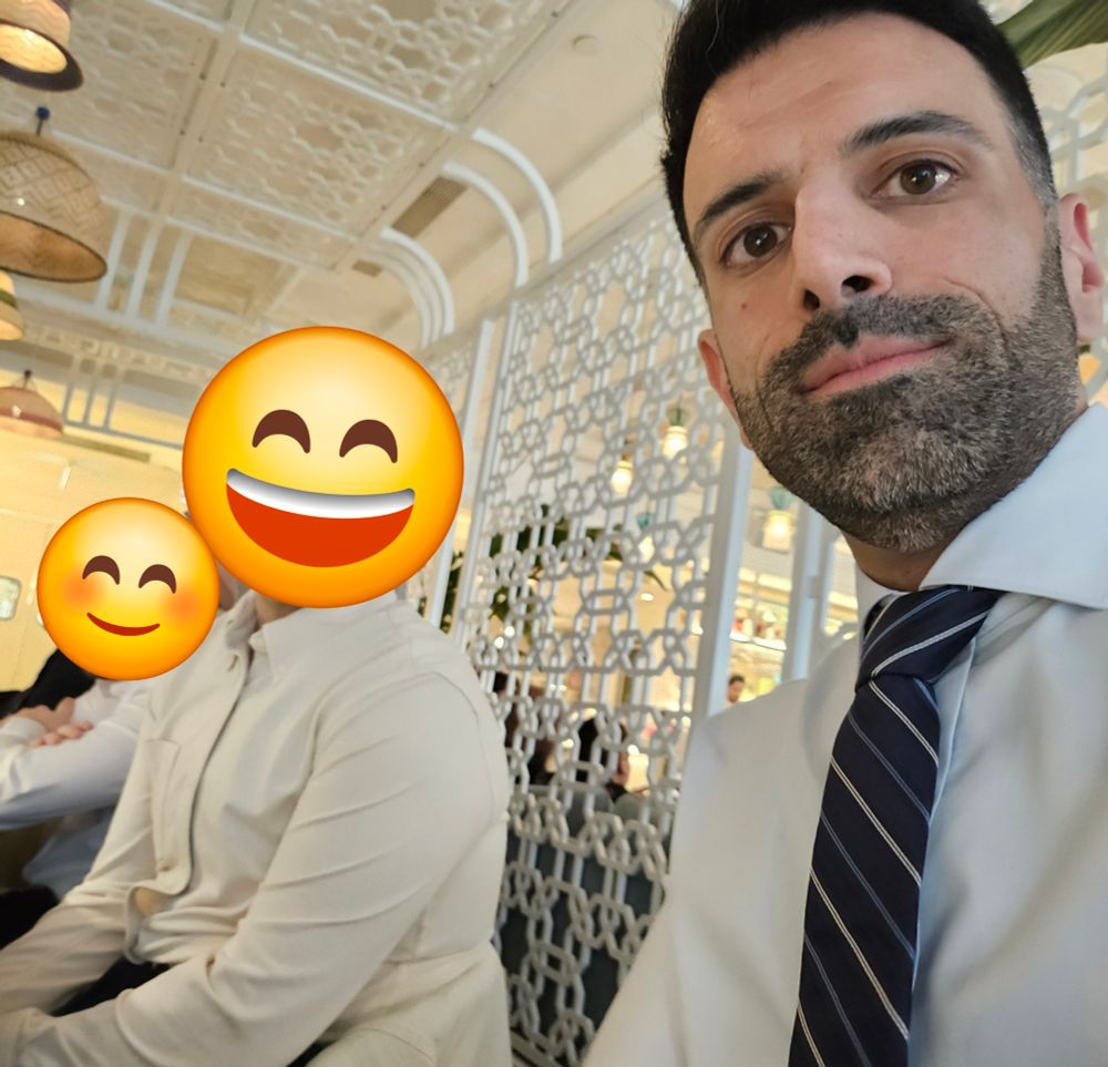 Selfie of me with my brother and cousins.