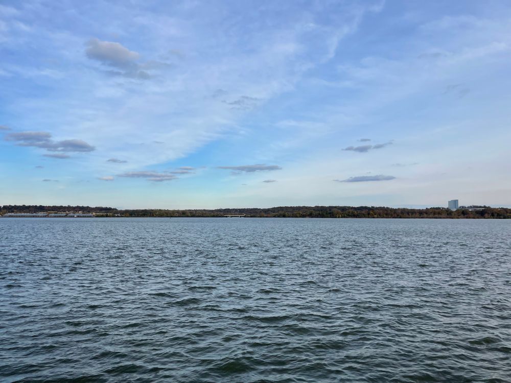 View of the Potomac from the Alexandria side. 