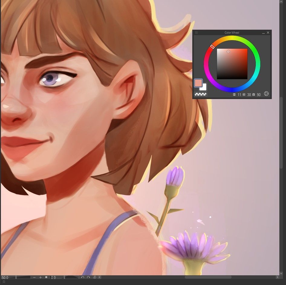 A screenshot of a drawing I'm currently working on