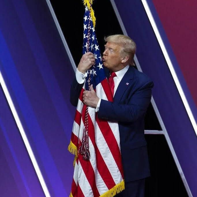 A year in prison for burning a flag. What's the penalty for sexual assaulting one?