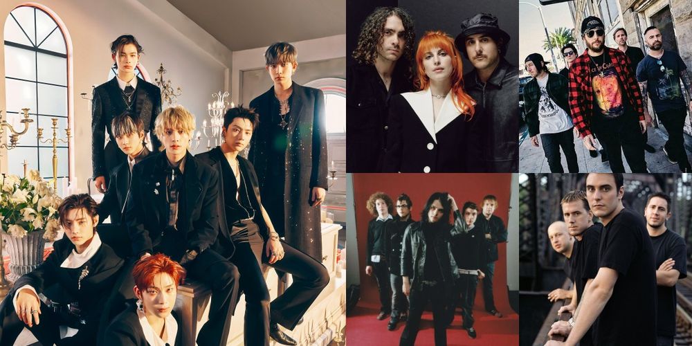 ENHYPEN Paramore My Chemical Romance Avenged Sevenfold Breaking Benjamin