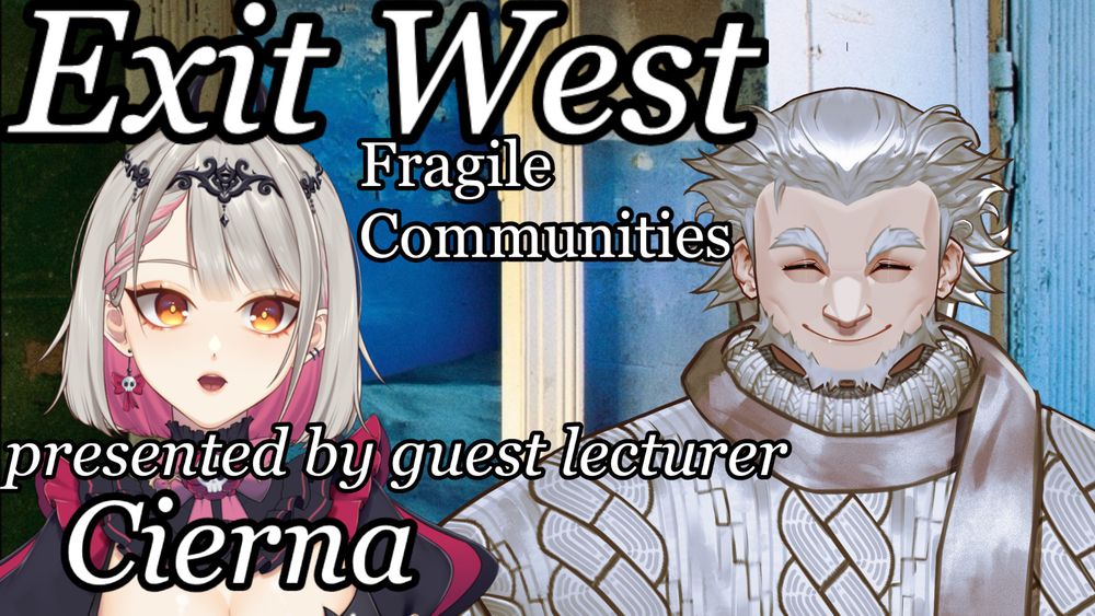 Exit West: Fragile Communities. Presented by Guest Lecturer Cierna.