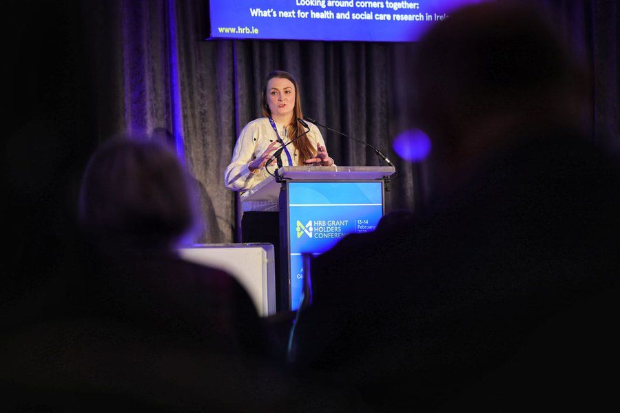 During her Health Research Board (HRB) keynote presentation yesterday, Dr Laura Keyes emphasised the importance of implementation research, stating, "Implementation science is often an afterthought in health research, but it must be embedded from discovery to adoption."

Other meaningful presentations and panel discussions occurred throughout the day that will shape the landscape of Irish health research - Health Research Board (HRB) Grant Holders Conference 2025. 

Full programme: https://lnkd.in/grwMXm3D

hashtag#HRBGHConf2025
hashtag#ImplementationScience
CIRcUL - Centre for Implementation Research at UL
Dr Sean Redmond
Health Research Board (HRB)
Health Research Institute (HRI)
Alan Donnelly
UL Research