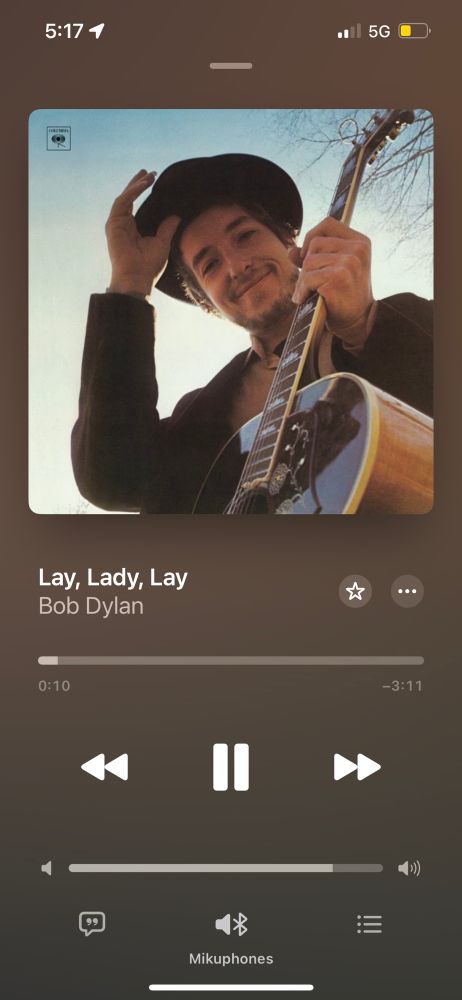 Lay lady lay by Bob Dylan 
