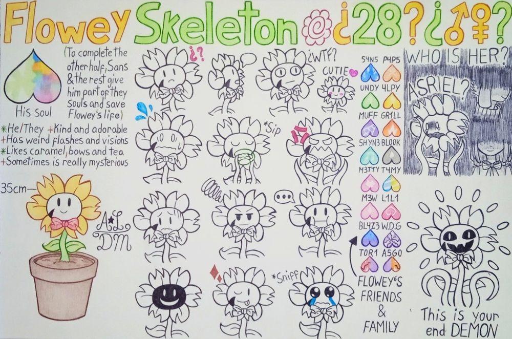 To the contrary of his others versions he has a soul,he's kind and can feel emotions but can be a little scary like then in dangerous or hard situations.Sometimes in different circumstances sees weird visions and because of that cries.It looks like the reason of why this happens is related to someone very important.