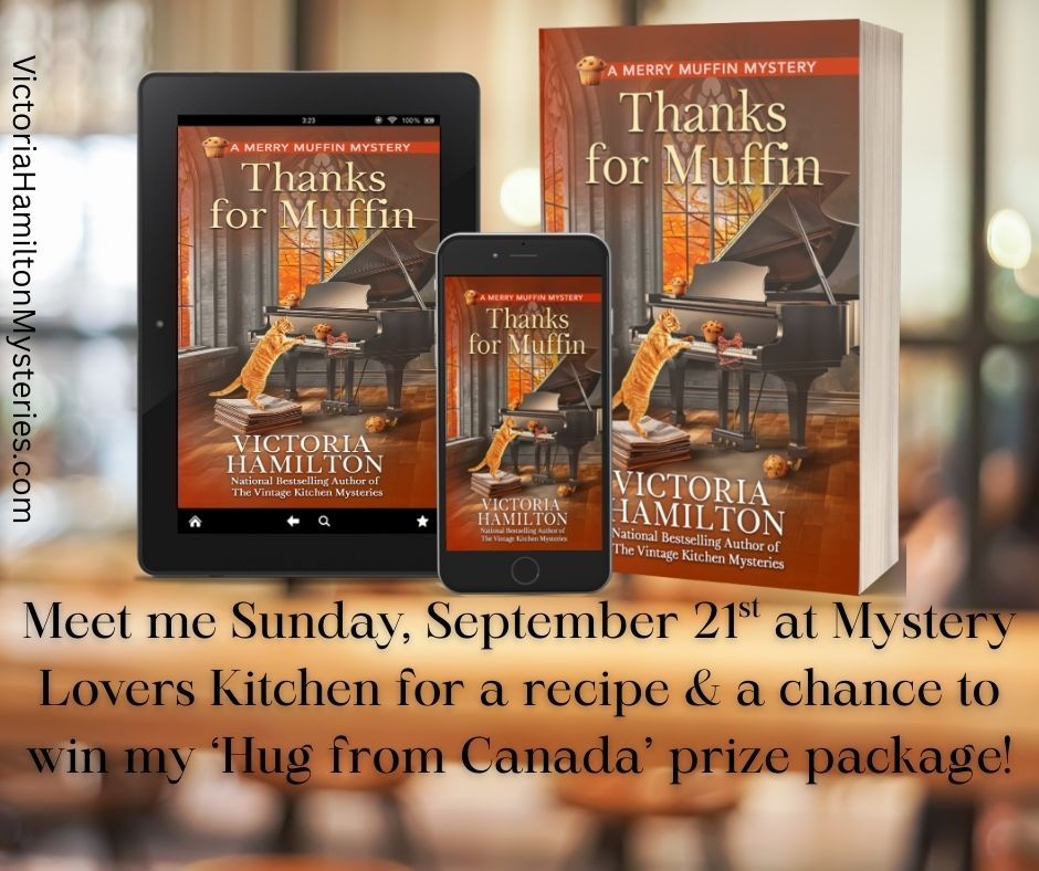 Covers of 'Thanks for Muffin'.