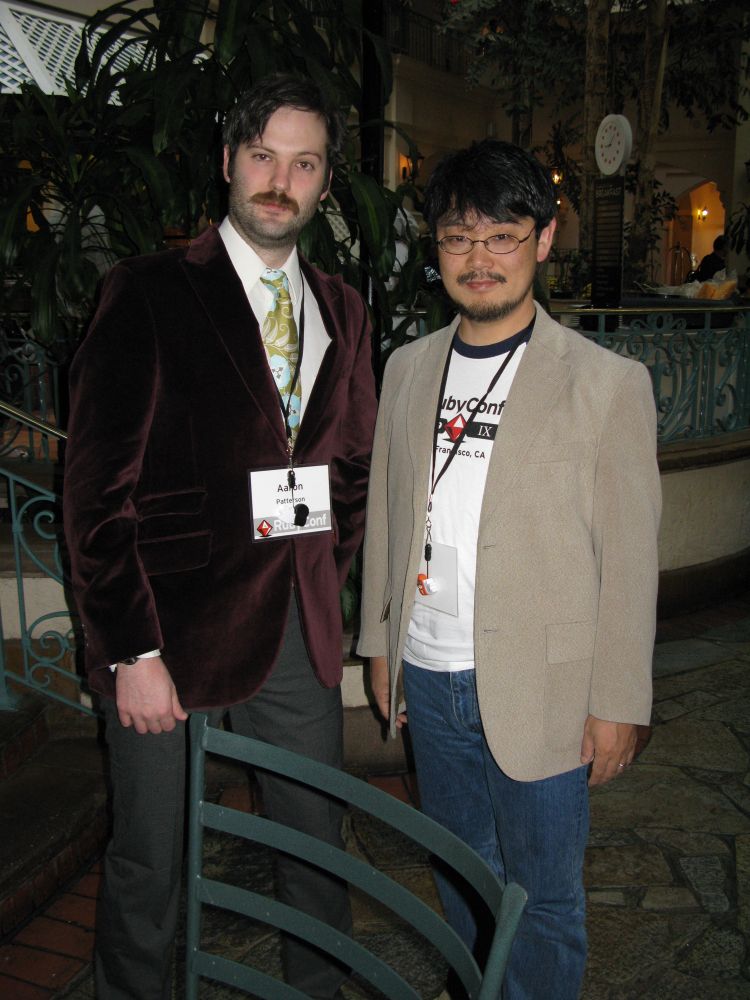 Me and matz in 2009