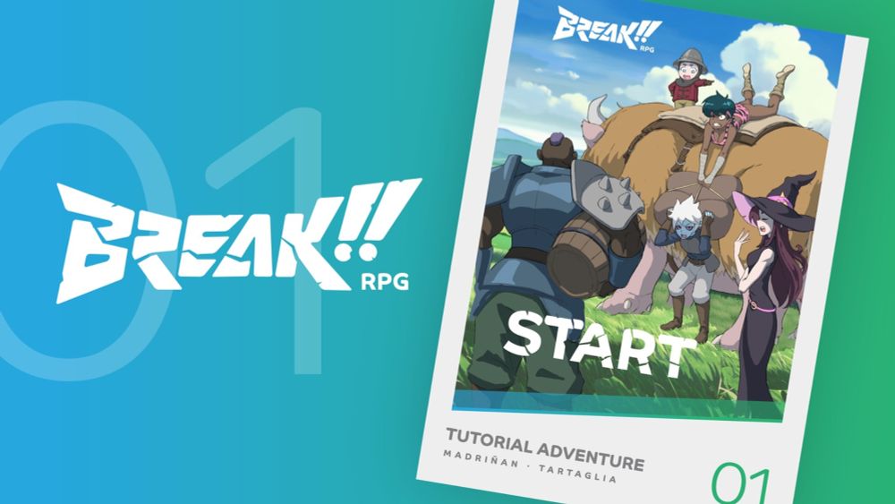 Coming soon: START: A BREAK!! RPG zine (01)