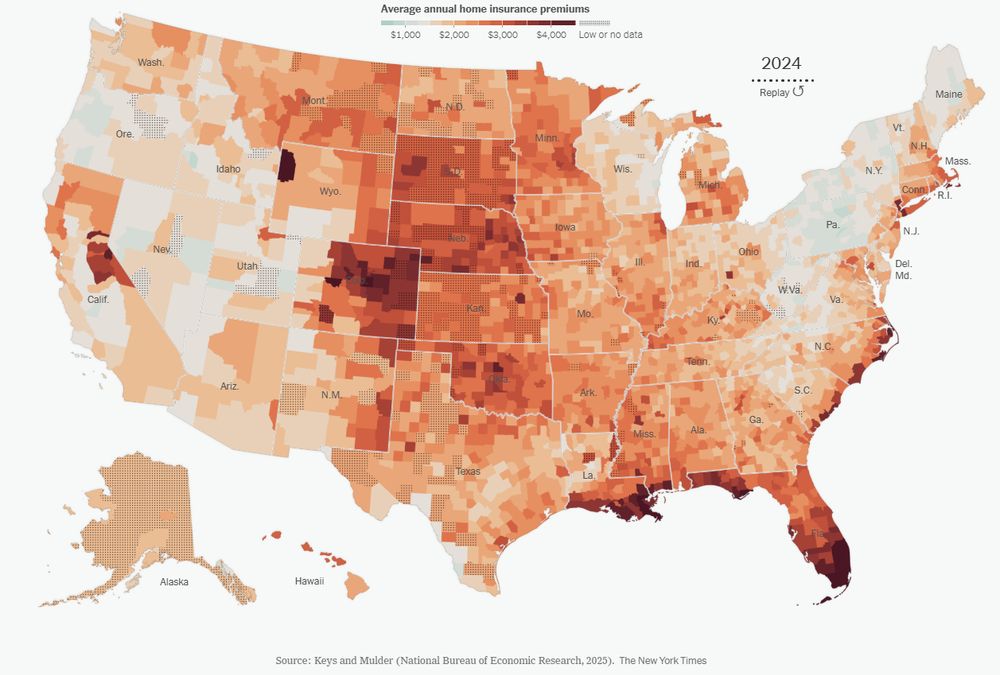 Average annual home insurance premiums